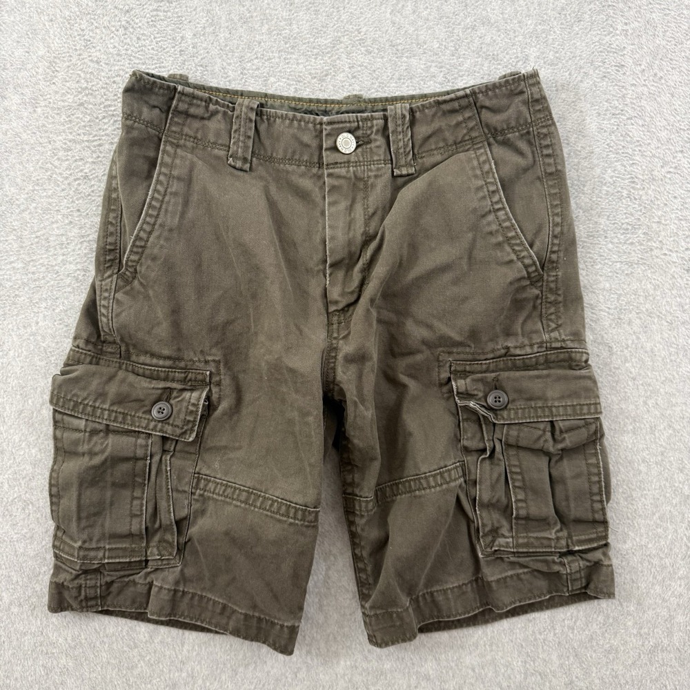 Old Navy Cargo Shorts Mens Size 29 Brown Casual 10" Inseam Outdoor Hiking